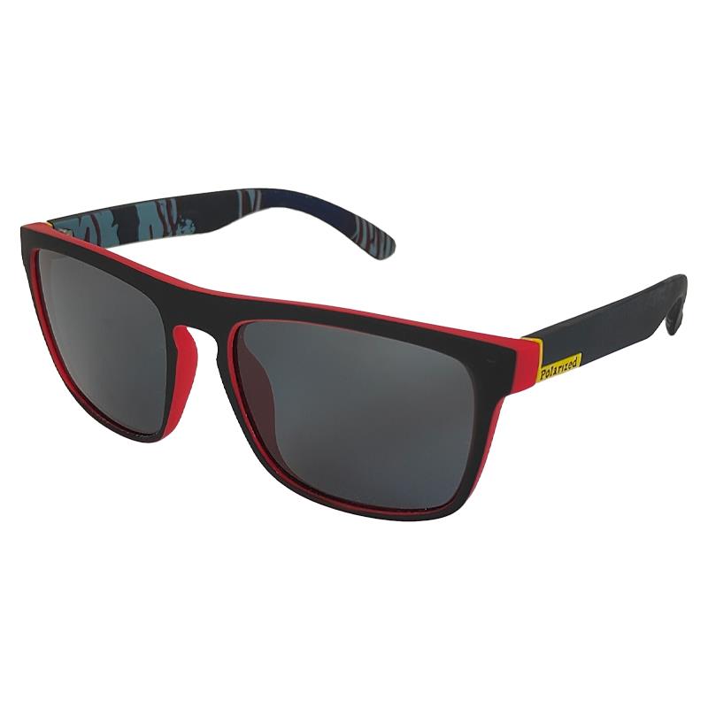 GAFAS PVC RED BLACK