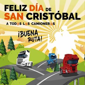 🌅 Que San Cristóbal guíe a tod@s l@s conductor@s, en especial a nuestr@s compañer@s l@s CAMIONER@S 🚛🚚💨 BUENA RUTA! 💪🏻

!Feliz día de San Cristóbal 2024 a tod@s!

#sancristobal #diadeloscamioneros #diadelascamioneras #wintrucker #wintruckerlamarcadeloscamioneros